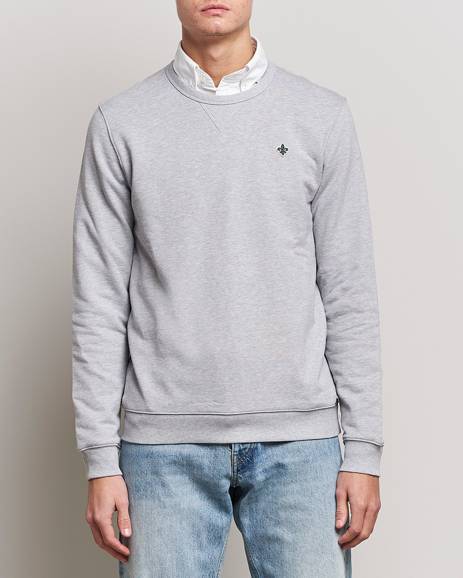 Men | Grey sweatshirts | Morris | Lily Sweatshirt Light Grey Melange