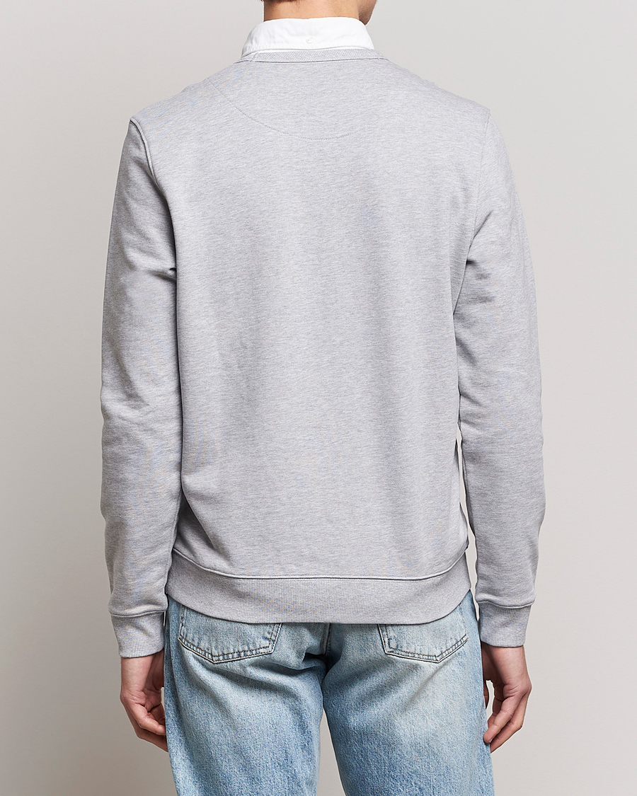 Men | Sweaters & Knitwear | Morris | Lily Sweatshirt Light Grey Melange