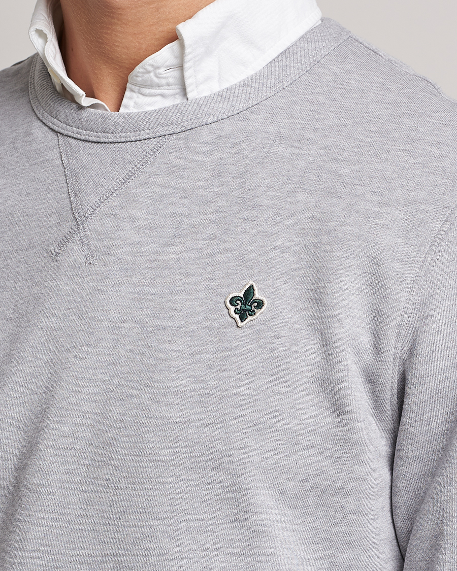 Men | Sweaters & Knitwear | Morris | Lily Sweatshirt Light Grey Melange