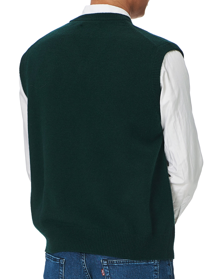 Men | Sweaters & Knitwear | Morris | Beldon Slipover Green