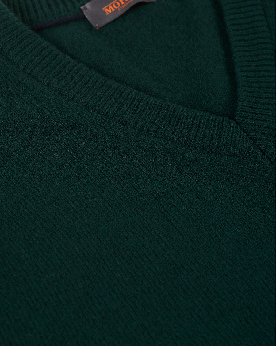 Men | Sweaters & Knitwear | Morris | Beldon Slipover Green