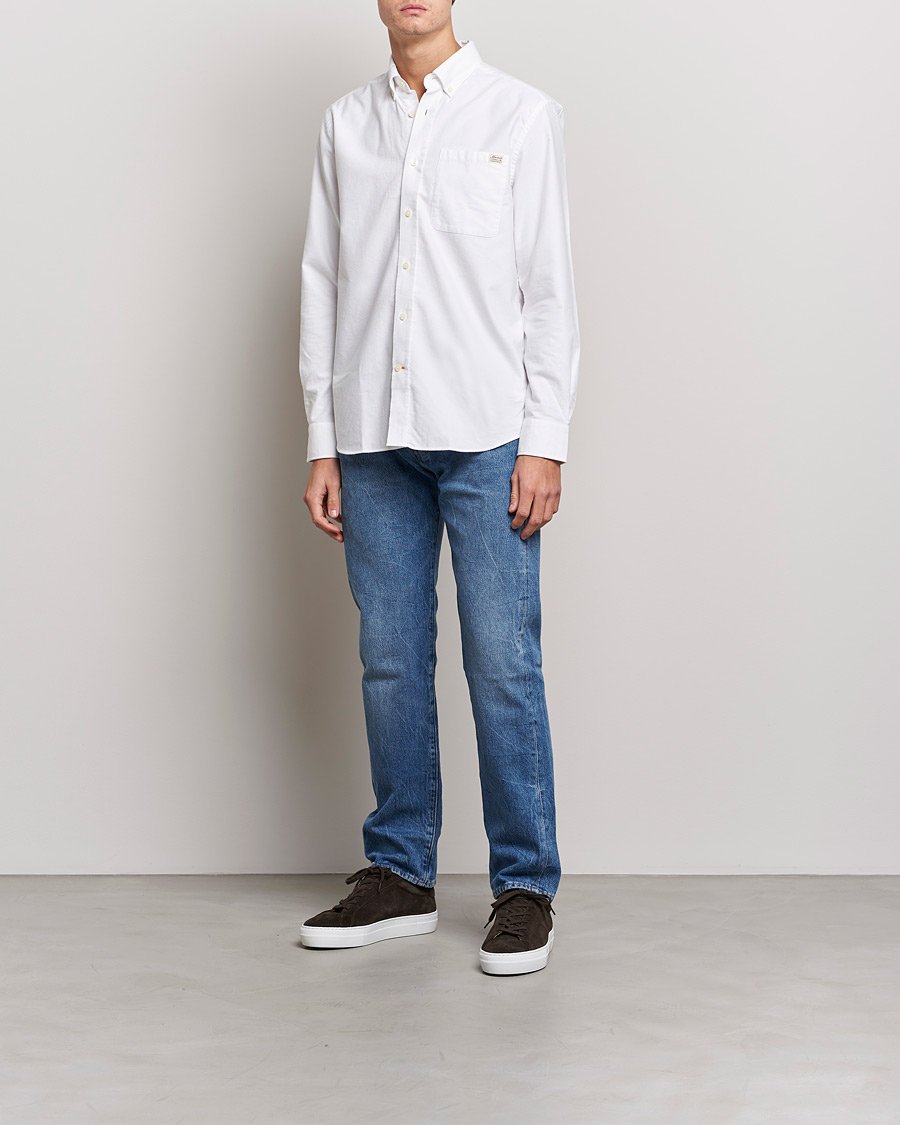 Men | Oxford Shirts | Morris | Original Brushed Oxford Shirt White