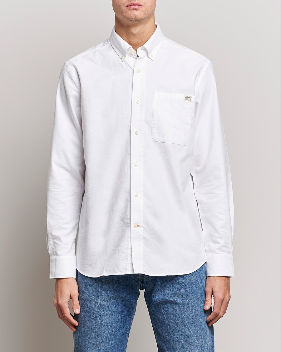 Men |  | Morris | Original Brushed Oxford Shirt White
