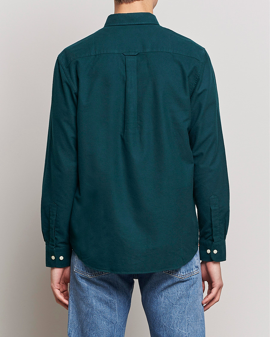 Men | Shirts | Morris | Original Brushed Oxford Shirt Green