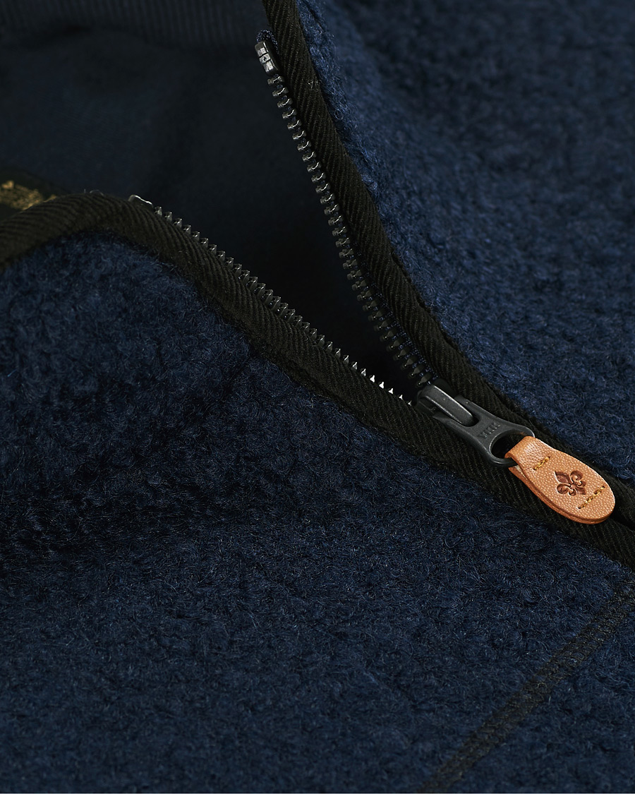 Men | Gilets | Morris | Whitfield Pile Vest Navy