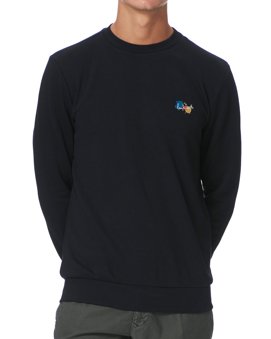 Men | Sweaters & Knitwear | Paul Smith | Logo Sweatshirt Black