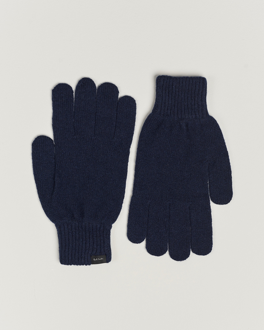 Men | Paul Smith Cashmere Glove Blue | Paul Smith | Cashmere Glove Blue