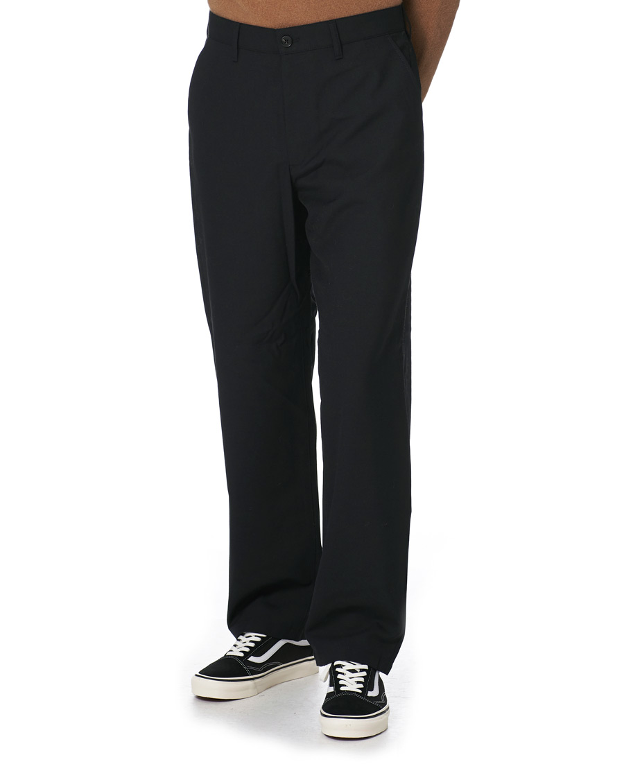 Men | Trousers | Sunflower | Soft Wool Trousers Black