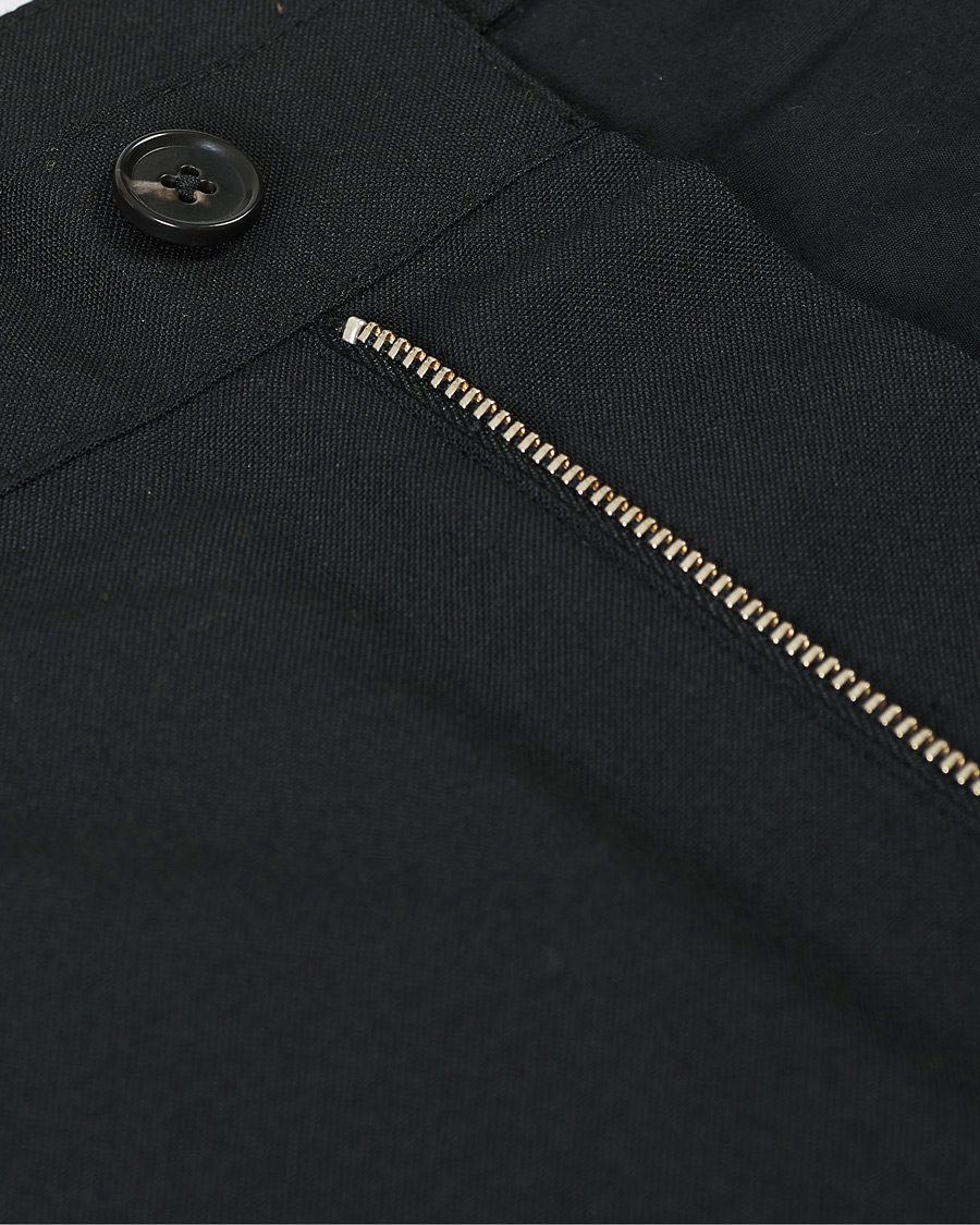 Men | Trousers | Sunflower | Soft Wool Trousers Black