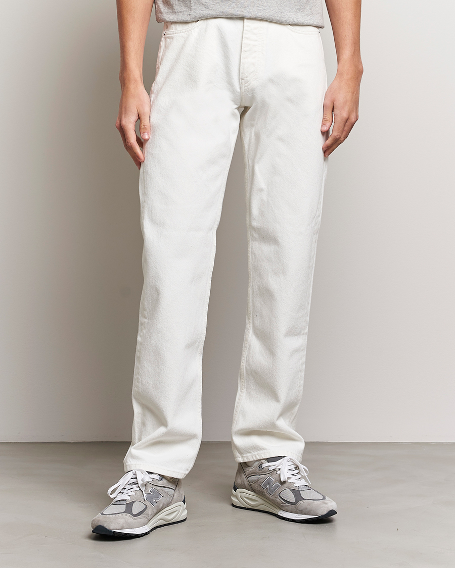 Men | New Nordics | Sunflower | Standard Jeans Washed White