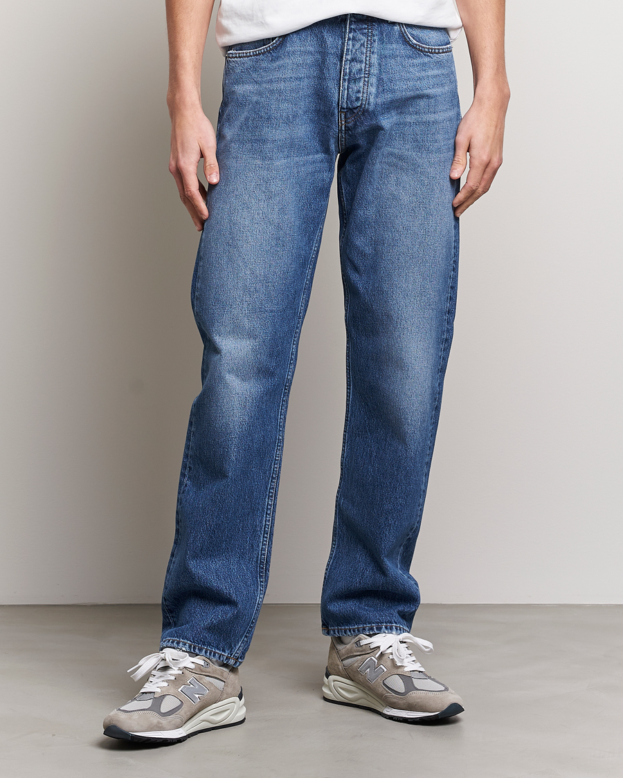 Men | New Nordics | Sunflower | Standard Jeans Blue Vintage