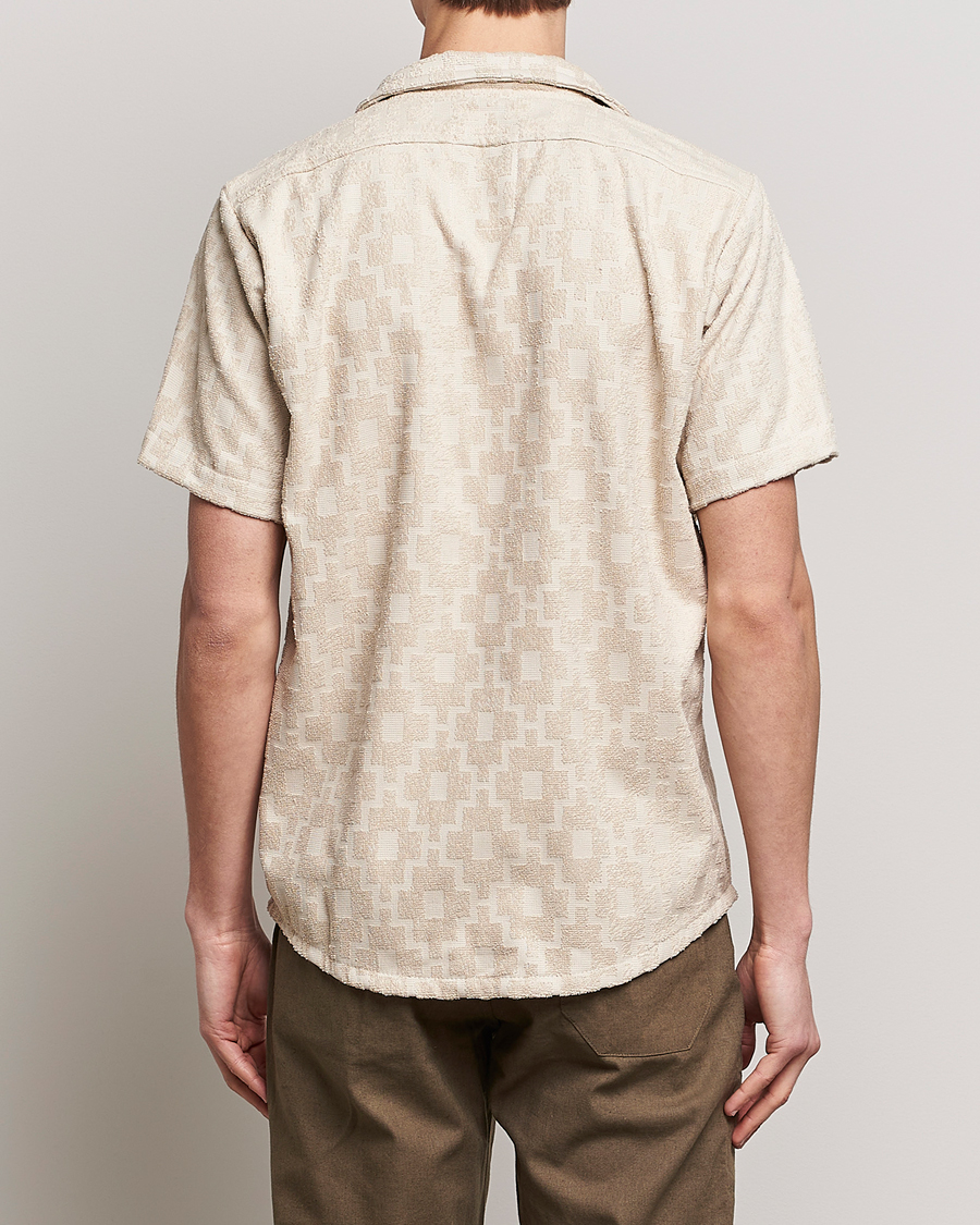 Men | Shirts | OAS | Machu Terry Short Sleeve Shirt Beige