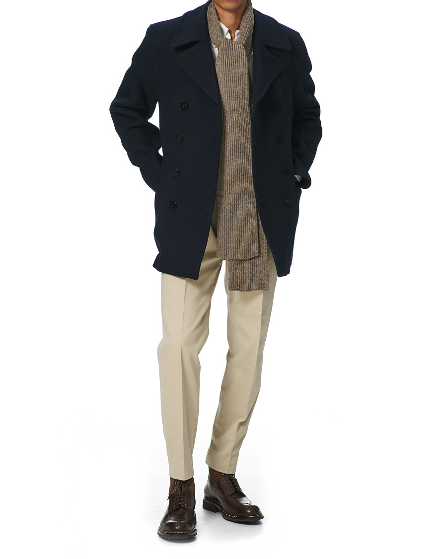 Men | Andersen-Andersen Merino Wool Scarf Natural Taupe | Andersen-Andersen | Merino Wool Scarf Natural Taupe