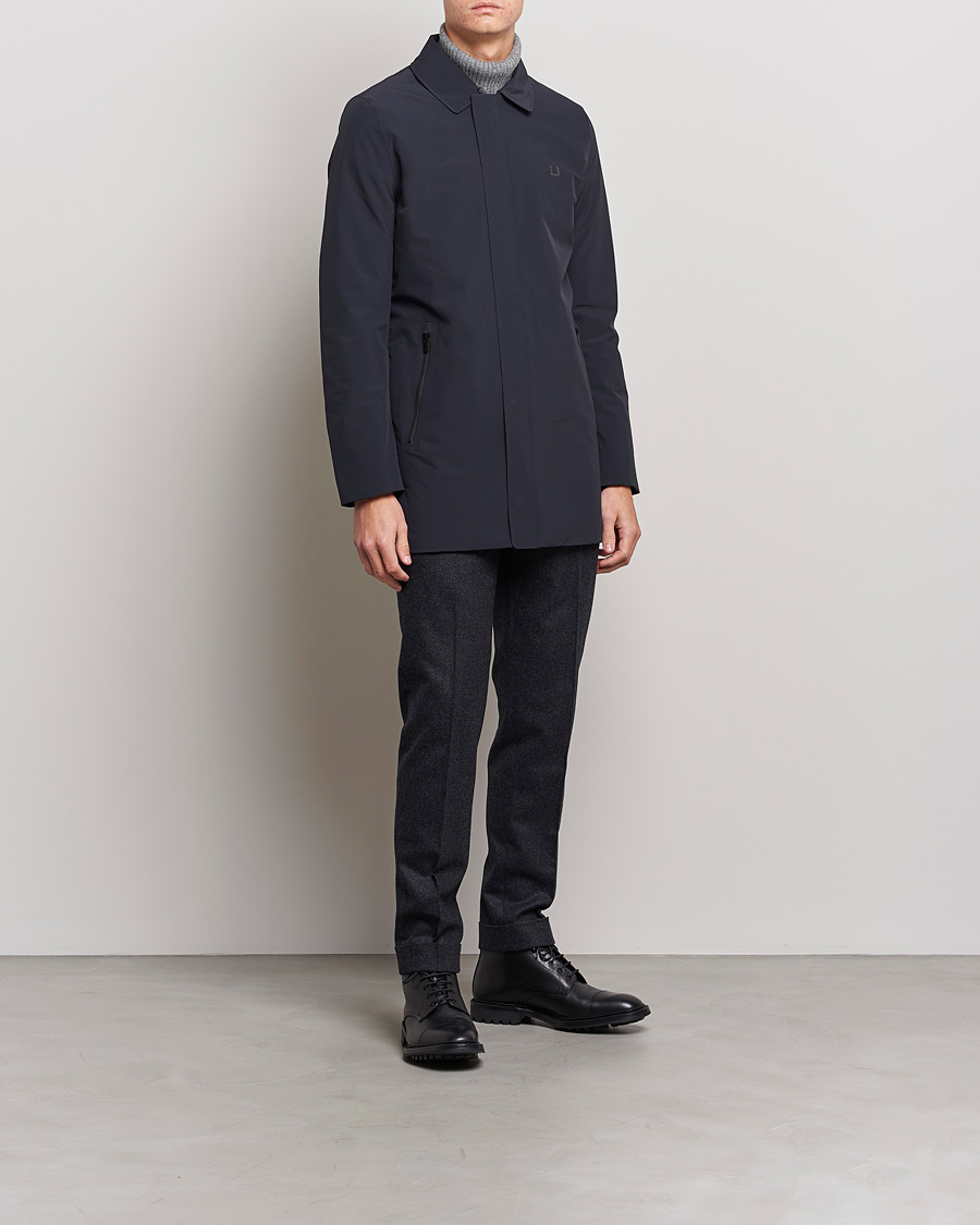 Men | Face the Rain in Style | UBR | Regulator Coat Black
