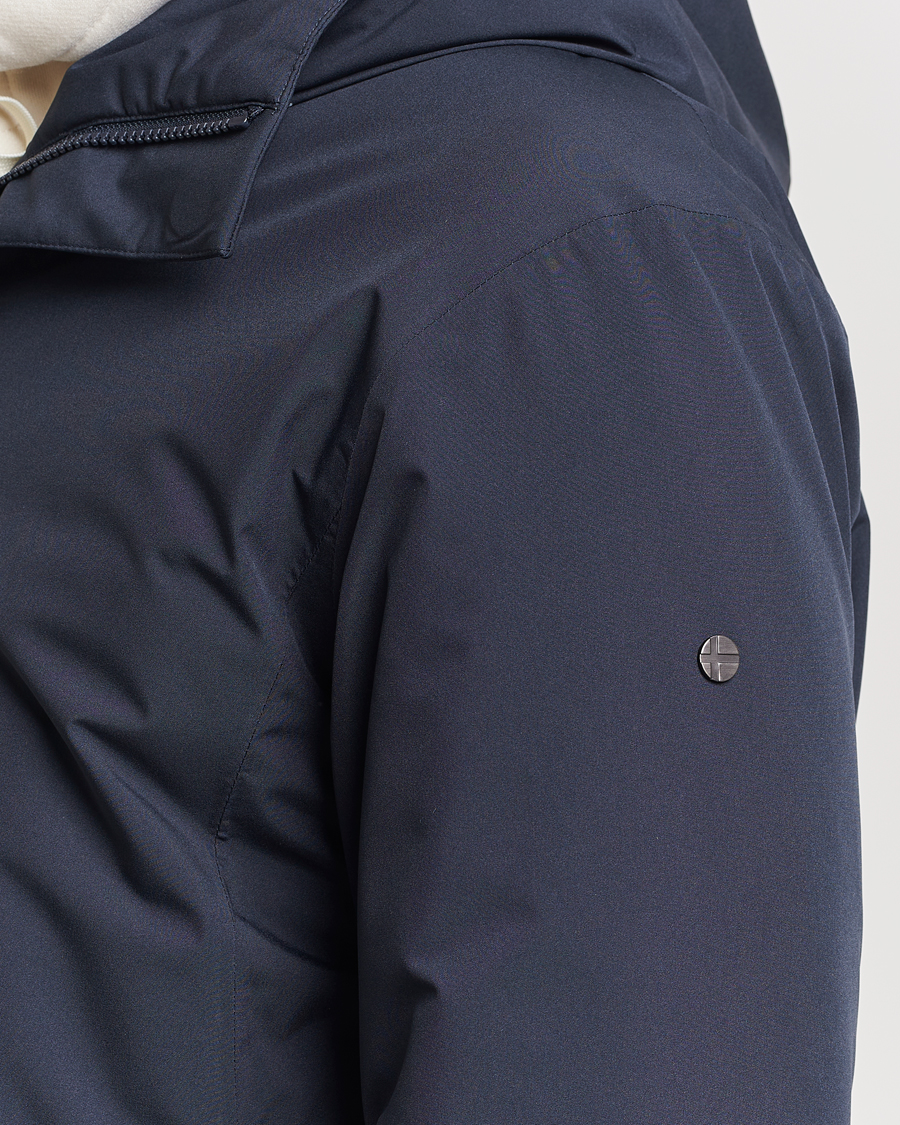 Men | Coats & Jackets | Scandinavian Edition | Loft Waterproof Padded Coat Midnight Blue