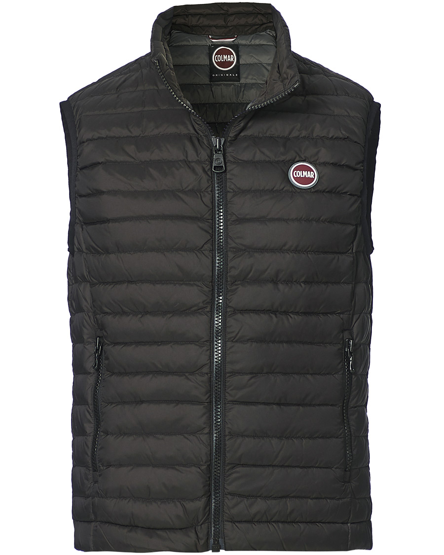 Men | Coats & Jackets | Colmar | Repunk Lightweight Down Vest Black