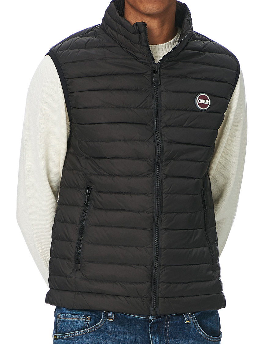 Men | Coats & Jackets | Colmar | Repunk Lightweight Down Vest Black