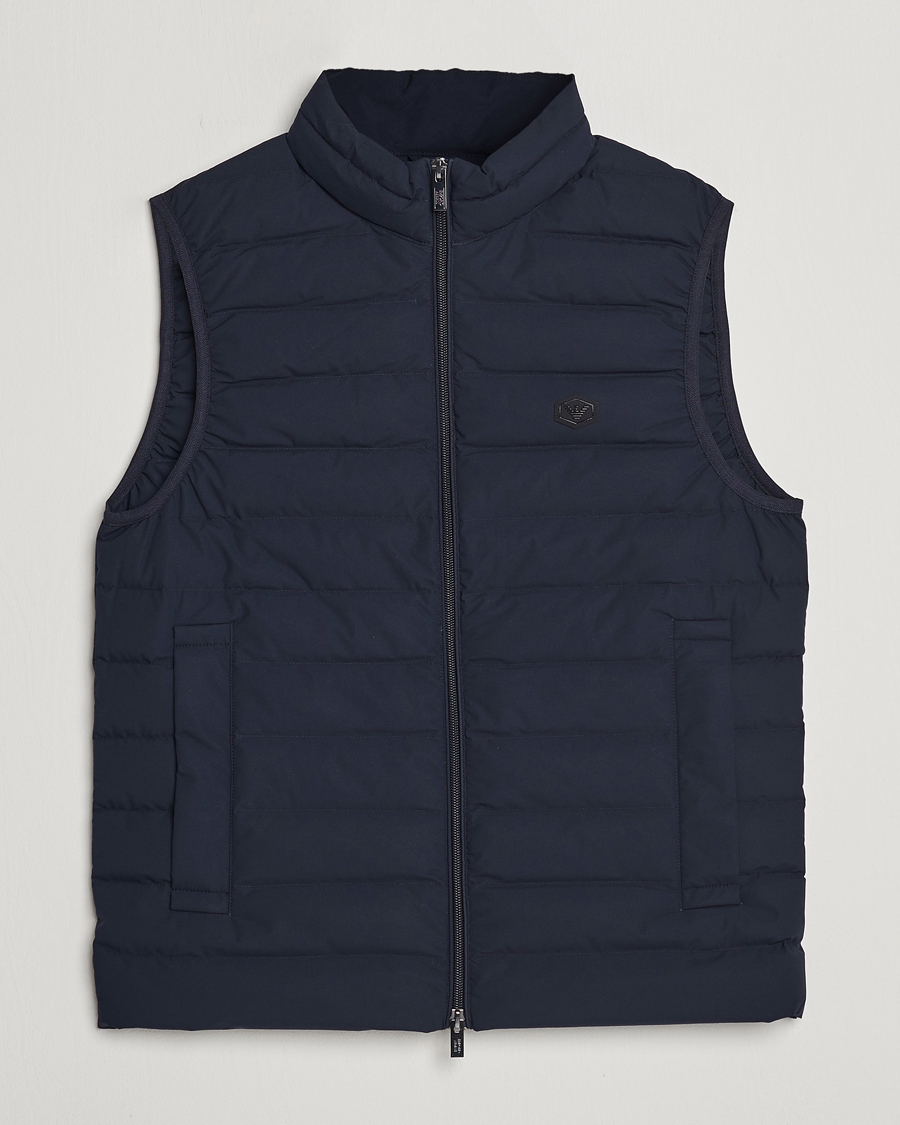Men | Gilets | Emporio Armani | Light Vest Navy