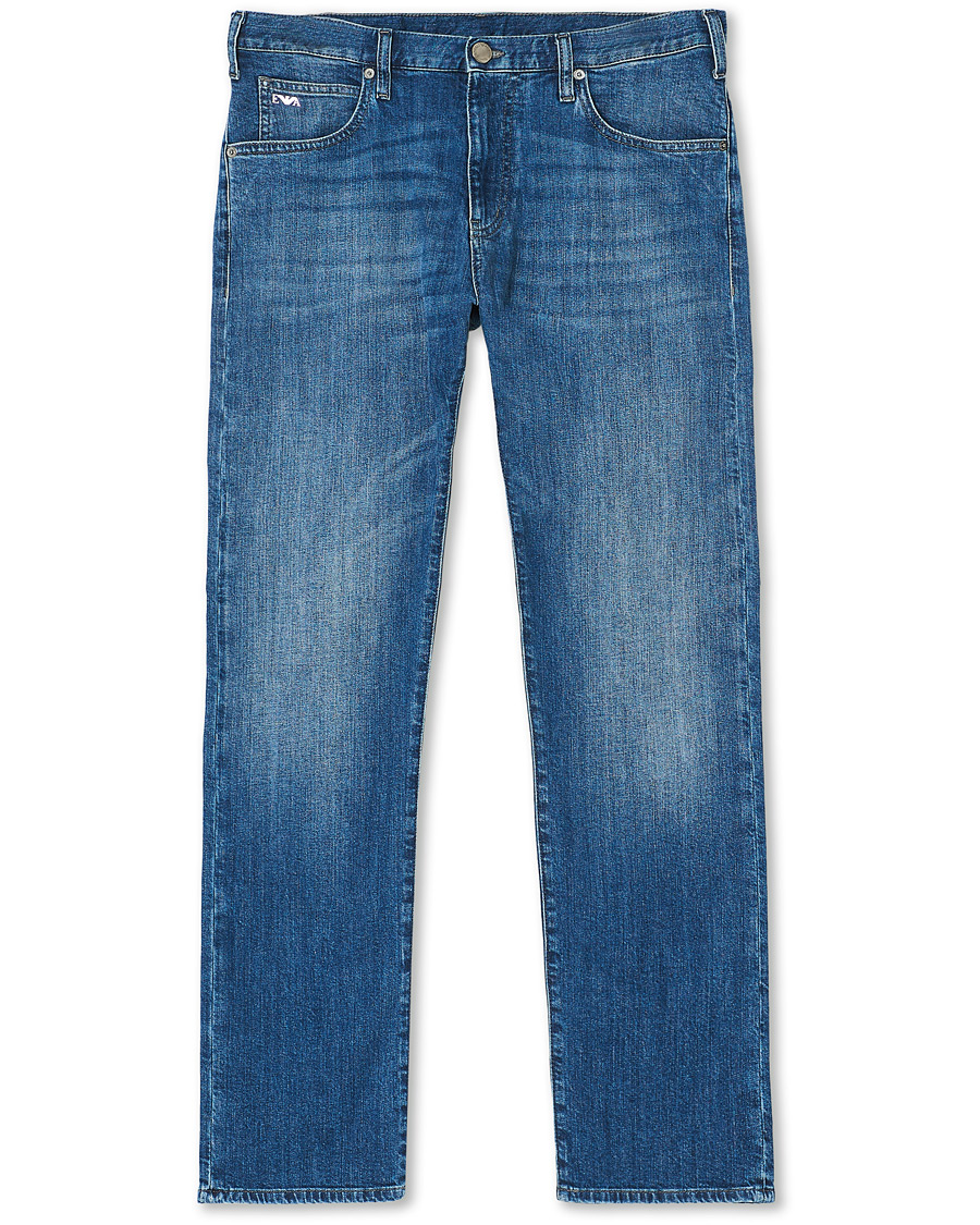 Men | Jeans | Emporio Armani | Regular Fit Jeans Medium Blue