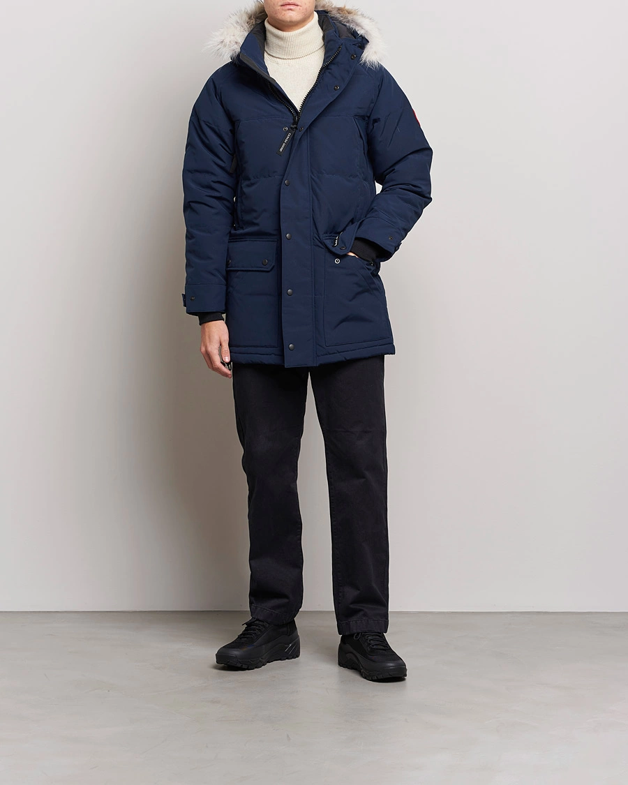 Men | Coats & Jackets | Canada Goose | Emory Parka Atlantic Navy