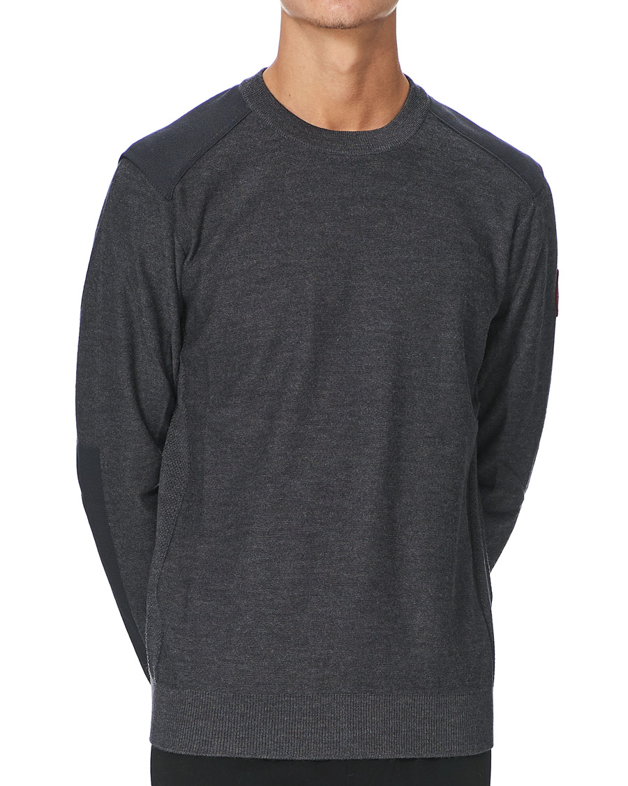 Men | Sweaters & Knitwear | Canada Goose | Dartmouth Crew Neck Sweater Iron Grey
