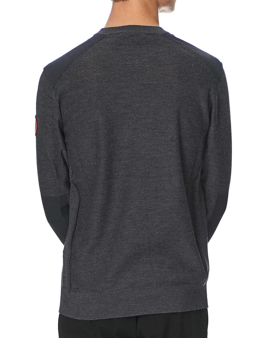 Men | Sweaters & Knitwear | Canada Goose | Dartmouth Crew Neck Sweater Iron Grey