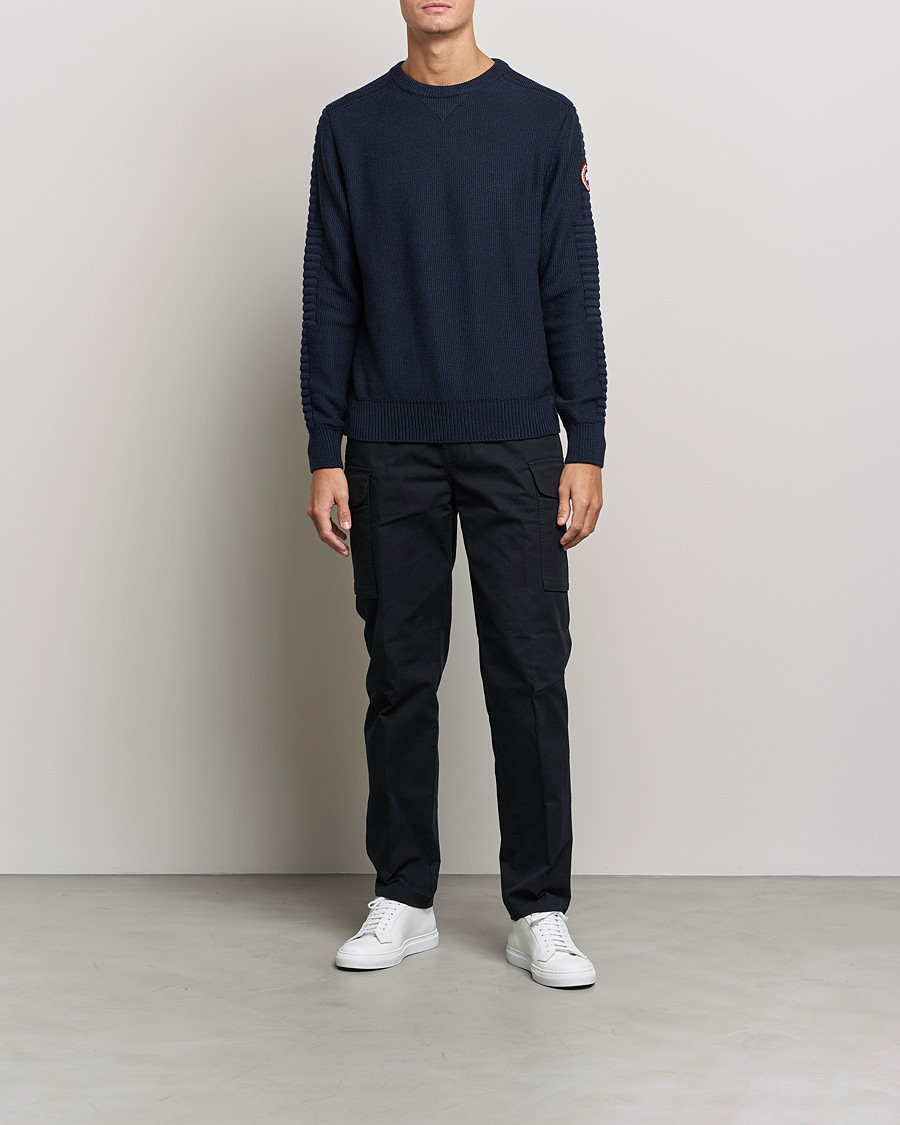 Men | Sweaters & Knitwear | Canada Goose | Paterson Sweater Navy