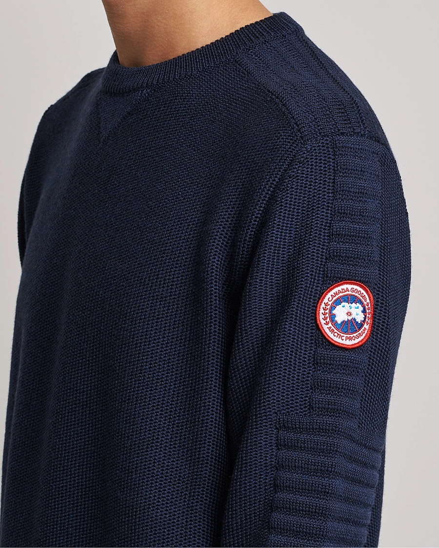 Men | Sweaters & Knitwear | Canada Goose | Paterson Sweater Navy