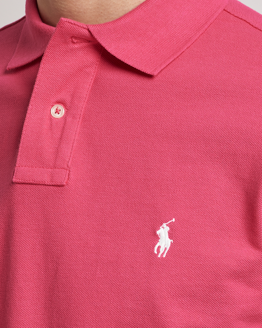 Men | Polo Shirts | Polo Ralph Lauren | Custom Slim Fit Polo Hot Pink