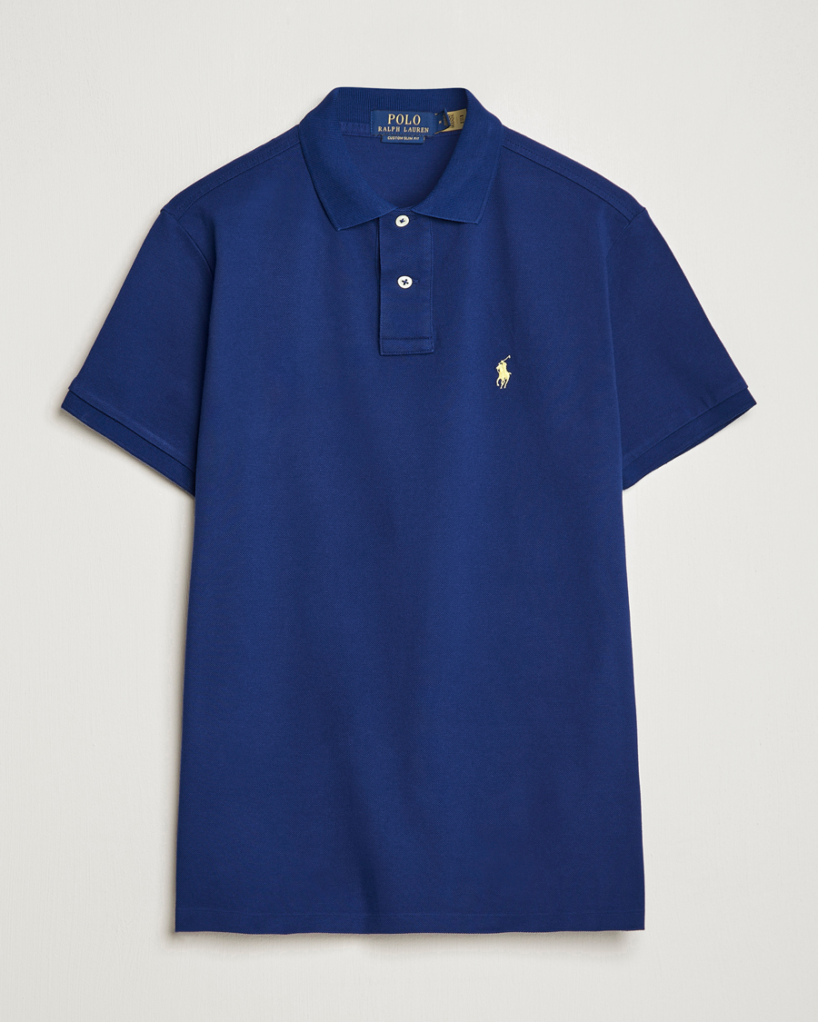 Men | Polo Shirts | Polo Ralph Lauren | Custom Slim Fit Polo Fall Royal