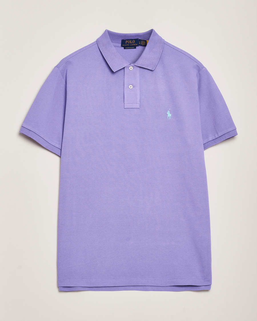 Men | Polo Shirts | Polo Ralph Lauren | Custom Slim Fit Polo Cactus Purple