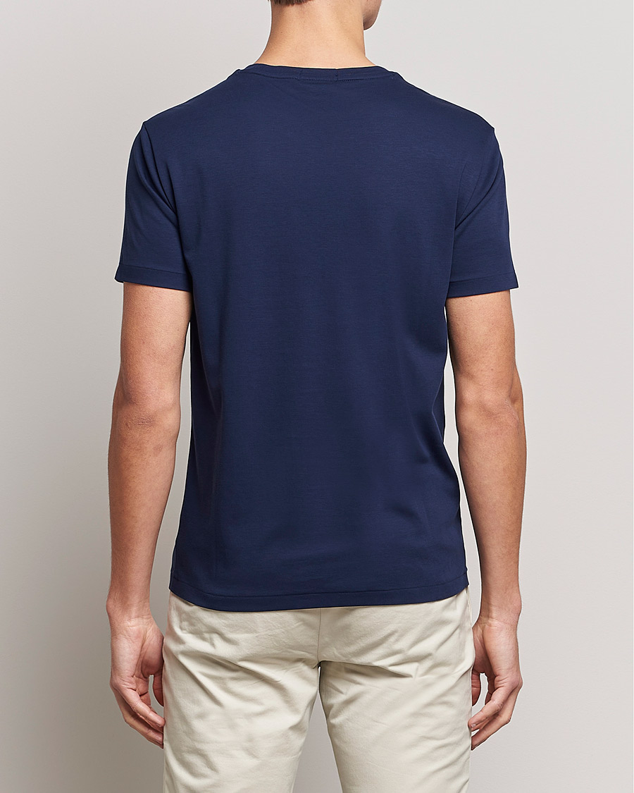 Men | T-Shirts | Polo Ralph Lauren | Luxury Pima Cotton Crew Neck T-Shirt French Navy