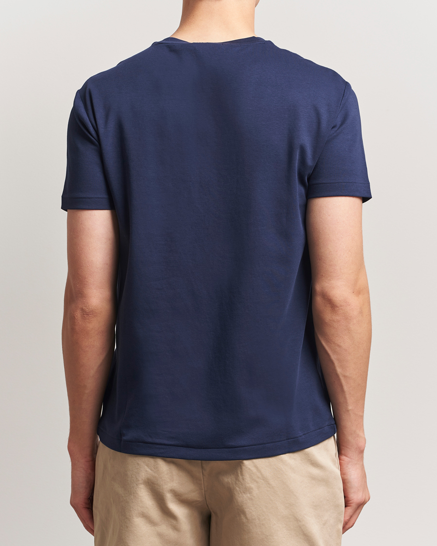 Men | T-Shirts | Polo Ralph Lauren | Luxury Pima Cotton Crew Neck T-Shirt Refined Navy