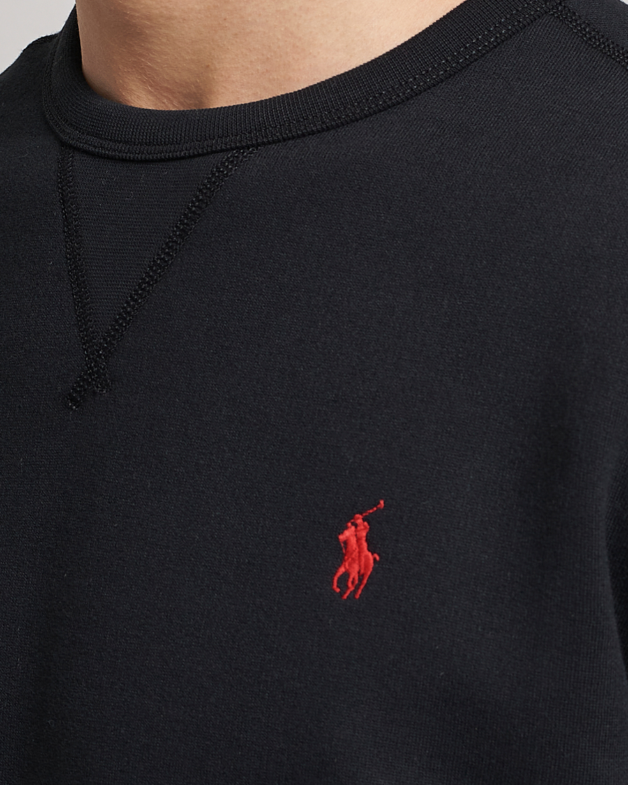 Men | Sweaters & Knitwear | Polo Ralph Lauren | Crew Neck Sweatshirt Polo Black