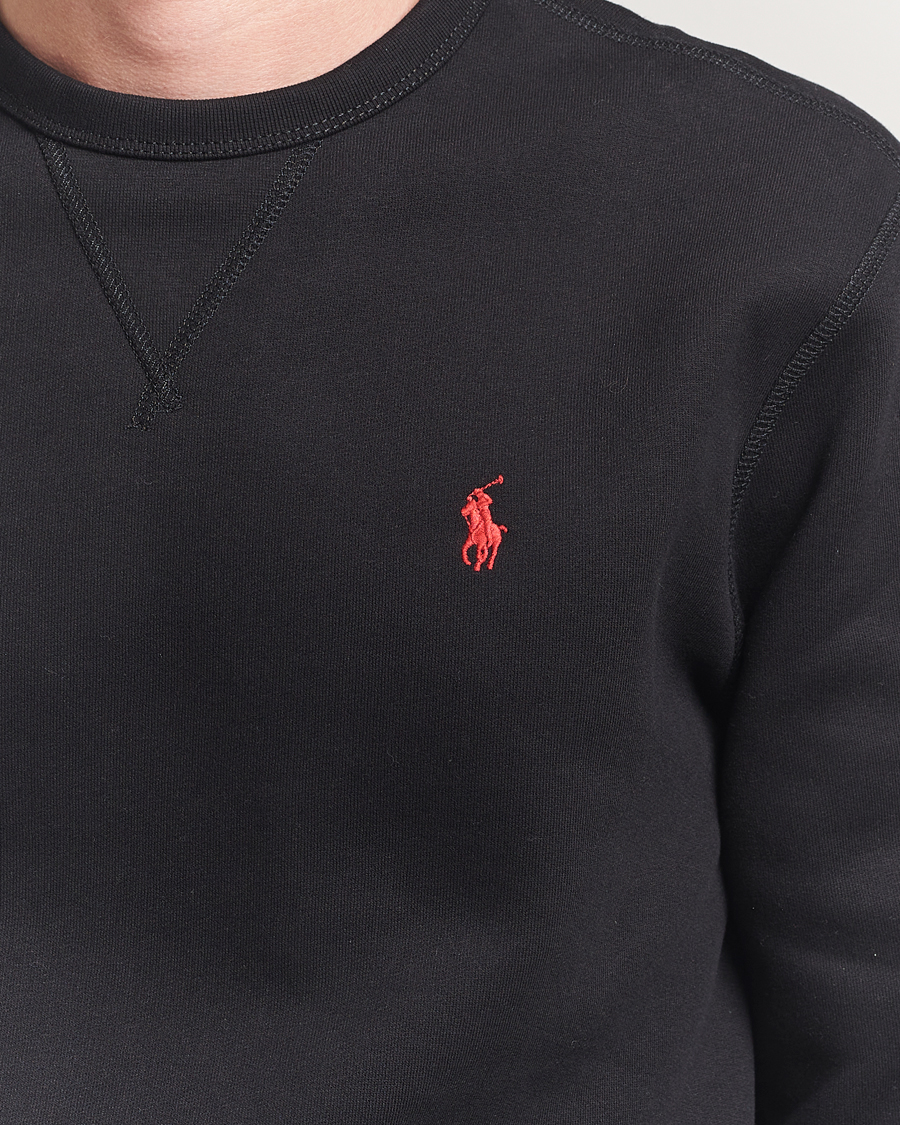 Men | Sweaters & Knitwear | Polo Ralph Lauren | Crew Neck Sweatshirt Polo Black