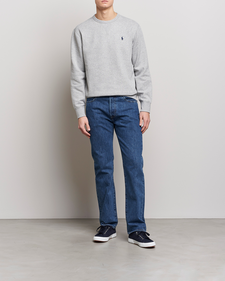 Men | Sweaters & Knitwear | Polo Ralph Lauren | Crew Neck Sweatshirt Andover Heather