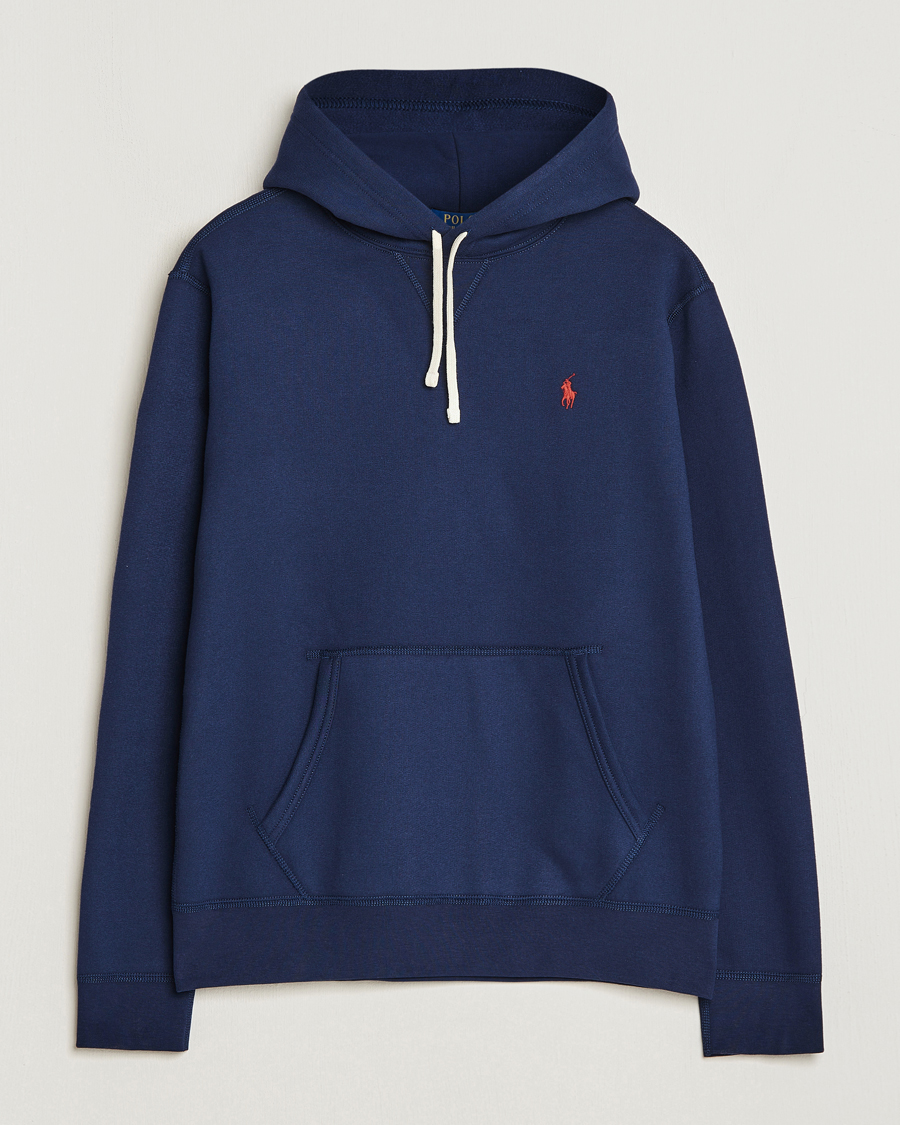 Men | Sweaters & Knitwear | Polo Ralph Lauren | RL Fleece Hoodie Cruise Navy
