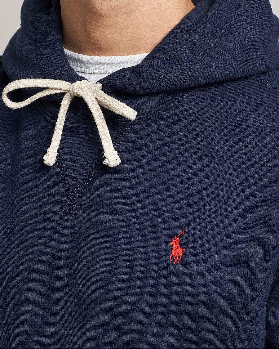 Men | Sweaters & Knitwear | Polo Ralph Lauren | RL Fleece Hoodie Cruise Navy