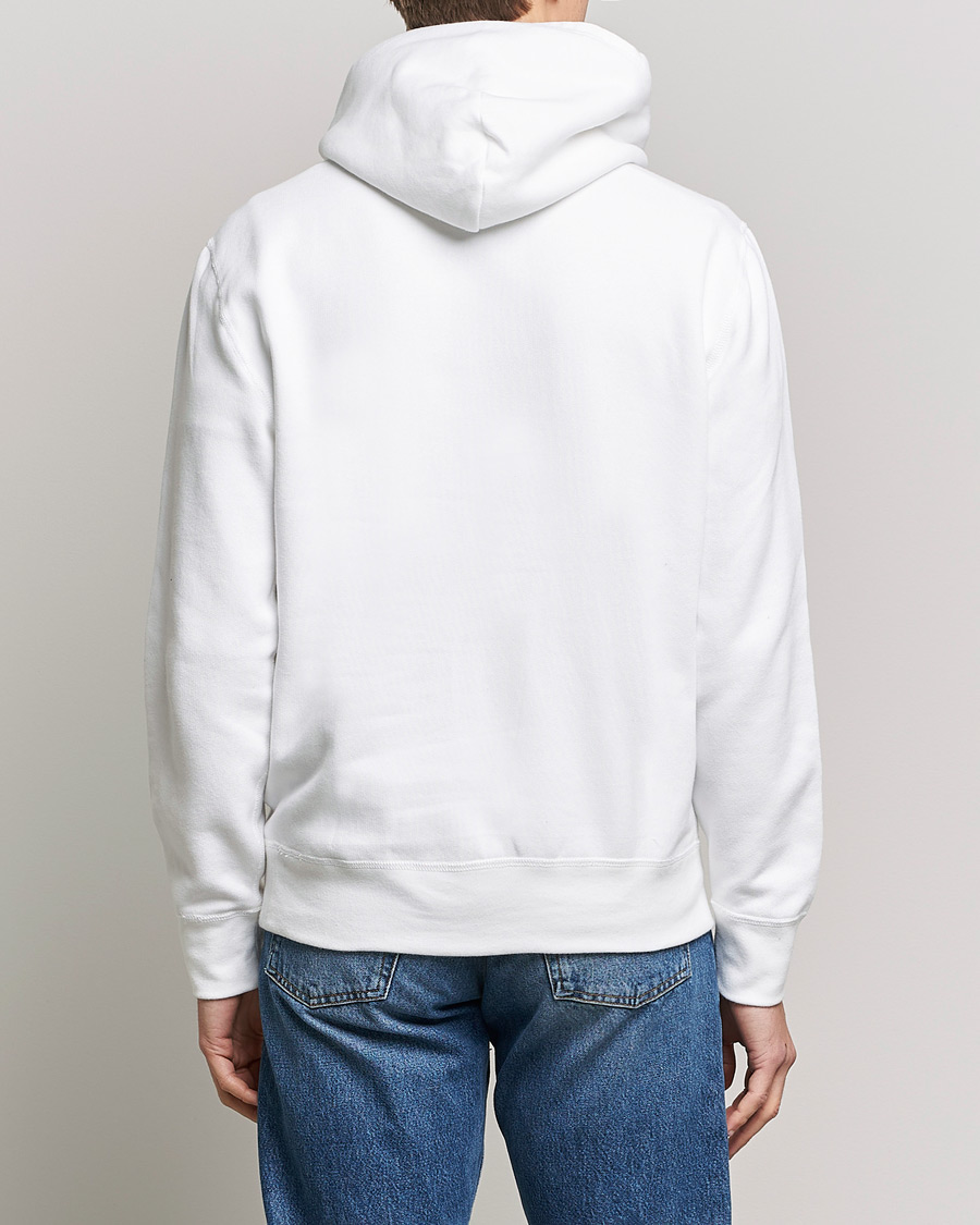 Men | Sweaters & Knitwear | Polo Ralph Lauren | RL Fleece Hoodie White