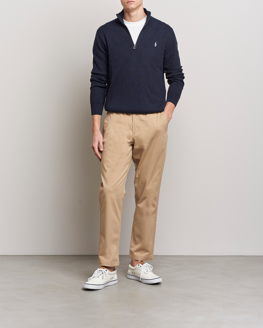 Men | Trousers | Polo Ralph Lauren | Prepster Stretch Twill Drawstring Trousers Khaki