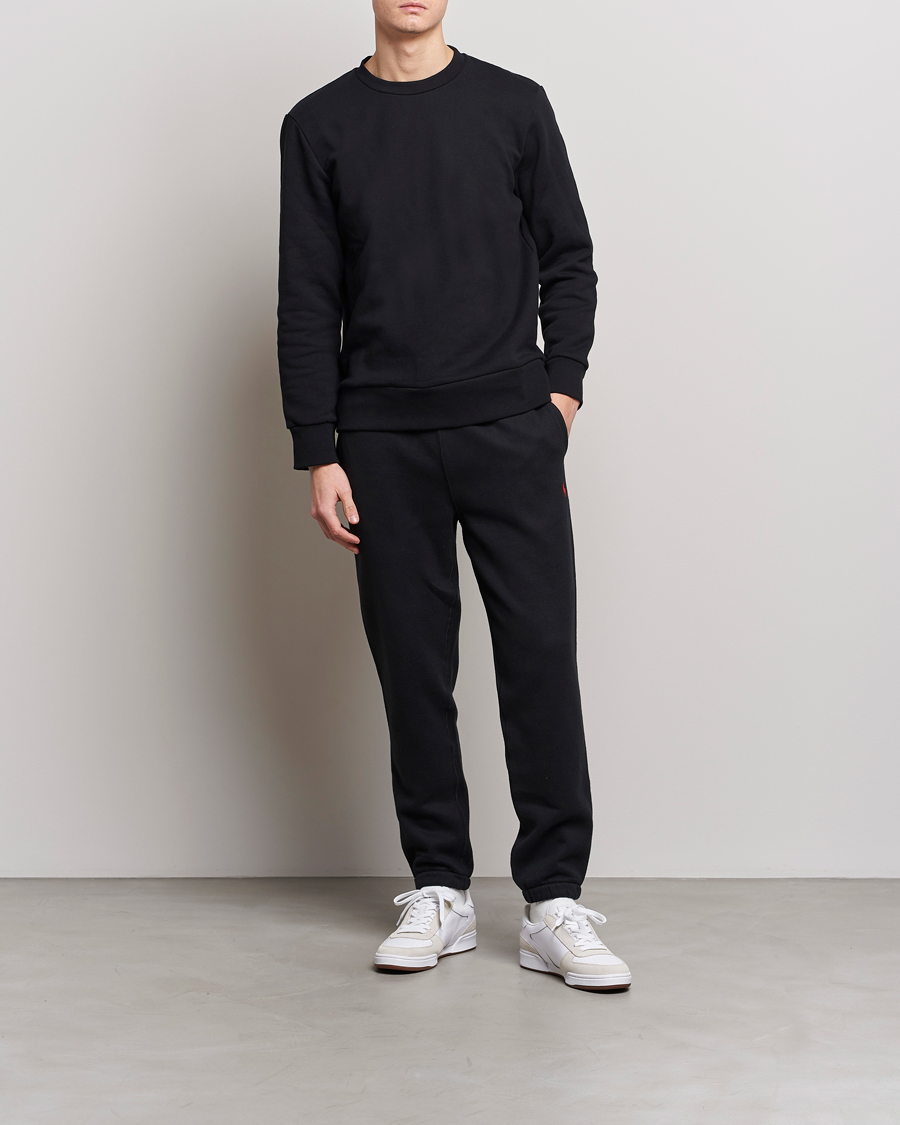 Men | Trousers | Polo Ralph Lauren | RL Fleece Sweatpants Black