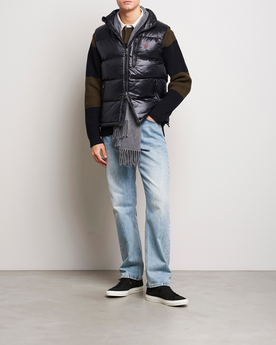 Men | Coats & Jackets | Polo Ralph Lauren | El Cap High Gloss Down Vest Black