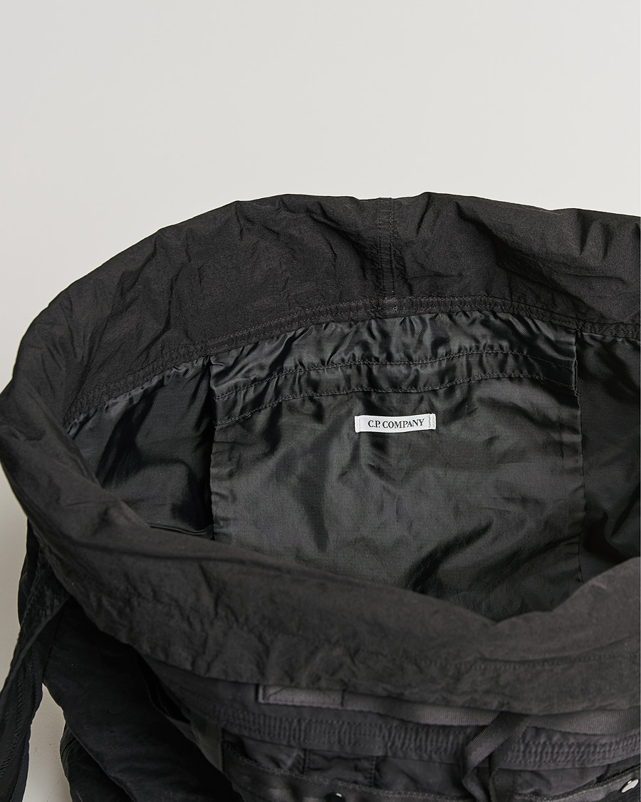 Men | C.P. Company Nylon B Large Tote Bag Black | C.P. Company | Nylon B Large Tote Bag Black