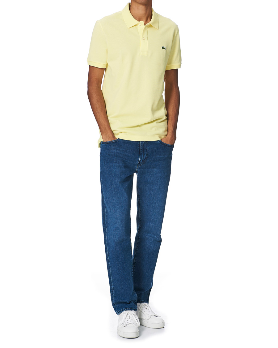 Men | Polo Shirts | Lacoste | Slim Fit Polo Piké Bright Yellow