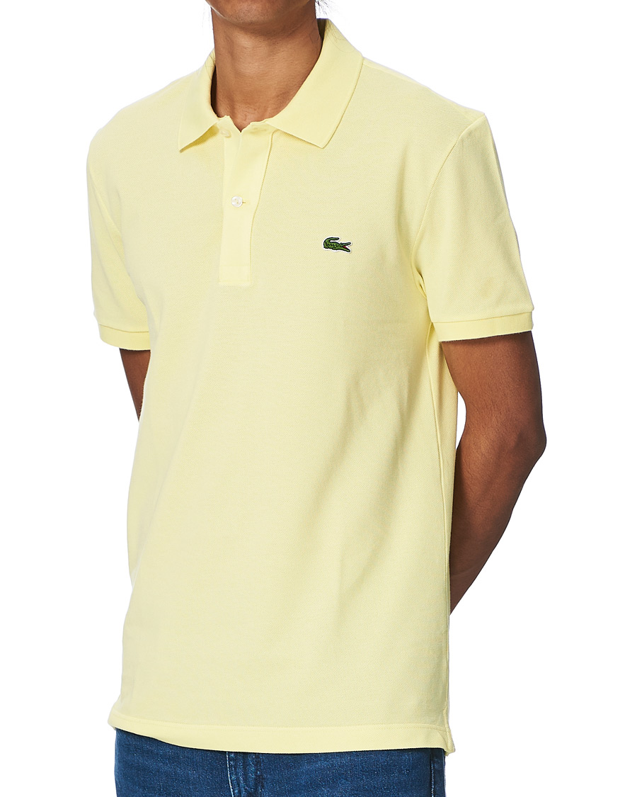 Men | Polo Shirts | Lacoste | Slim Fit Polo Piké Bright Yellow