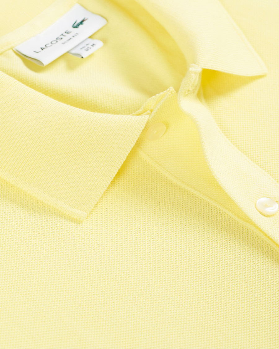 Men | Polo Shirts | Lacoste | Slim Fit Polo Piké Bright Yellow