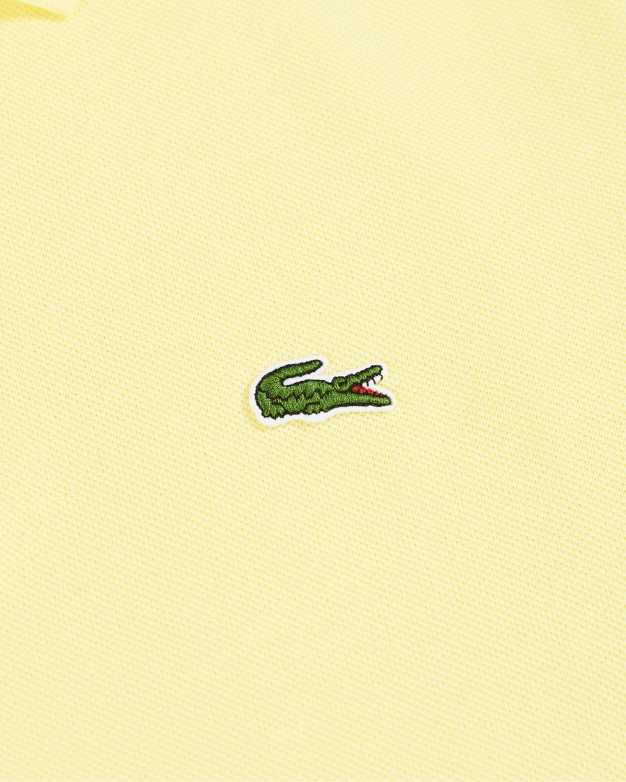 Men | Polo Shirts | Lacoste | Slim Fit Polo Piké Bright Yellow