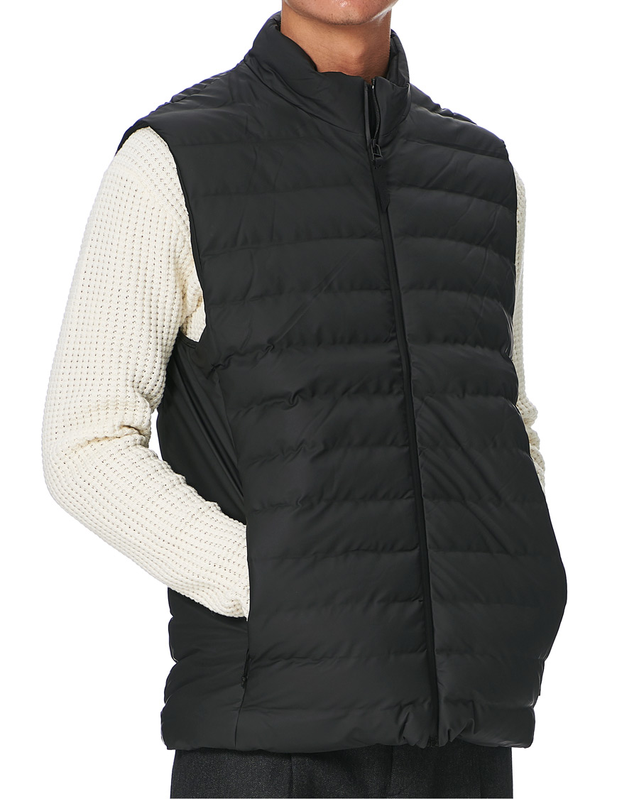 Men | Coats & Jackets | RAINS | Trekker Vest Black