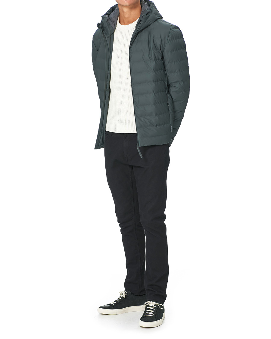 Men | Coats & Jackets | RAINS | Waterproof Trekker Hooded Jacket Slate