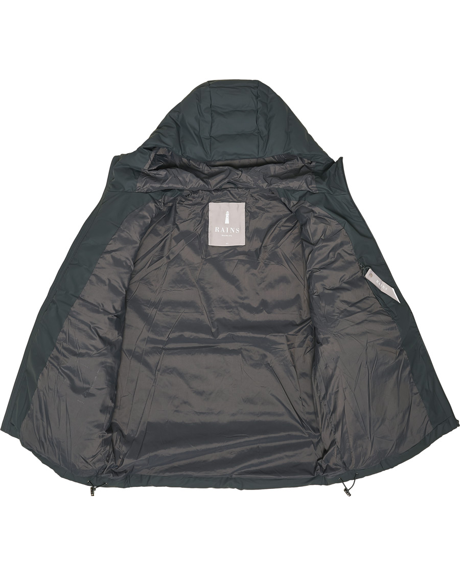Men | Coats & Jackets | RAINS | Waterproof Trekker Hooded Jacket Slate